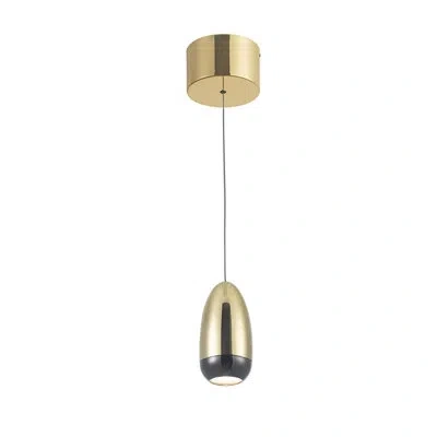 Artcraft Lighting Royal Pearl 1 - Light Led Pendant In Gold