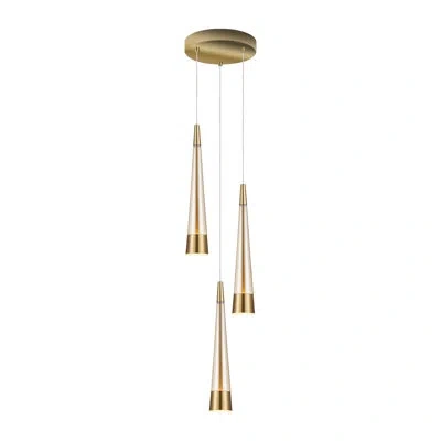 Artcraft Lighting Sunnyvale - Pendant - 3-light In Brass