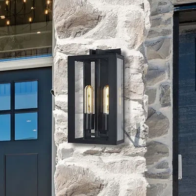 Artcraft Lighting Waterville Wall Light In Matte Black