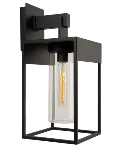 Artcraft Lighting Weybridge 8.6" Metal Outdoor Wall Light In Black
