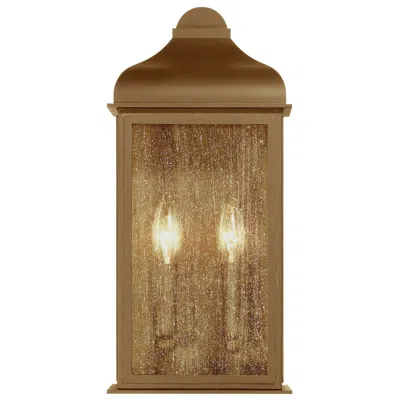 Artcraft Madrid 16" High Weathered Brass 2-light Outdoor Wall Light