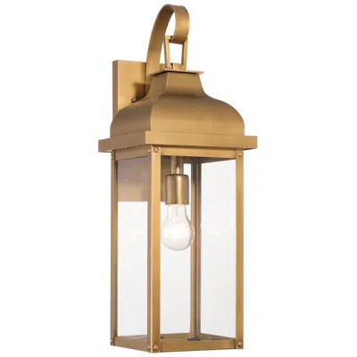 Artcraft Madrid 17 1/2"h Weathered Brass Outdoor Wall Light