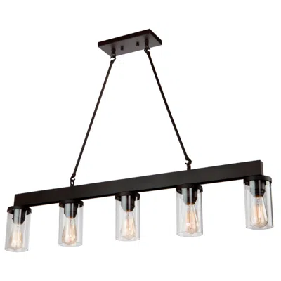 Artcraft Menlo Park 47.9" Wide Oil Rubbed Bronze Island Light