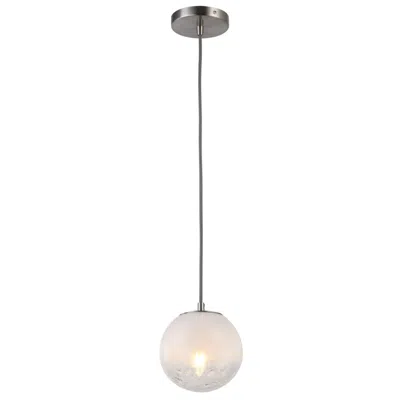 Artcraft Moonlight 11.5" Wide Satin Nickel Pendant