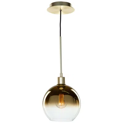 Artcraft Morning Mist 7 3/4" Wide Gold Pendant