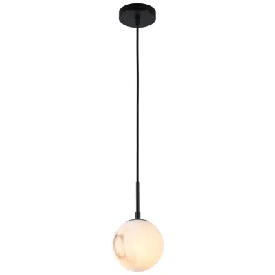 Artcraft Nightfall 6" Wide Black Pendant