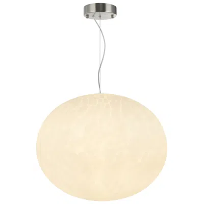 Artcraft Portico 16" Wide Satin Nickel Pendant
