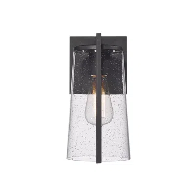 Artcraft Portofino 11" High Outdoor Wall Light Black