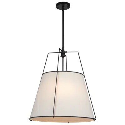 Artcraft Pullman 20 3/4" Wide Black Pendant Light