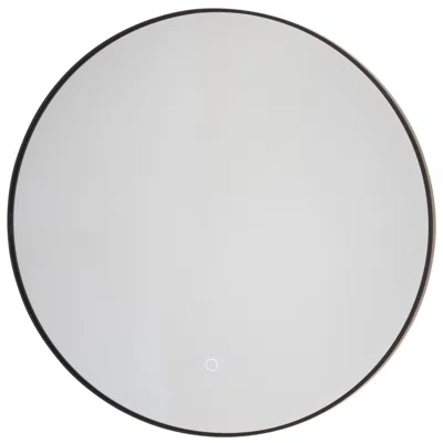 Artcraft Reflections Collection 23w Led Wall Mirror Black