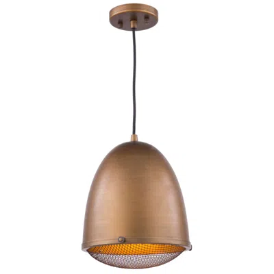 Artcraft Retro Loft 1-light Bronze Metal Pendant