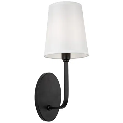 Artcraft Rhythm 1 Light Sconce Black
