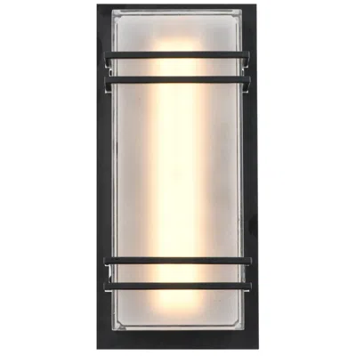Artcraft Sausalito 11 3/4" High Black Led Outdoor Wall Light