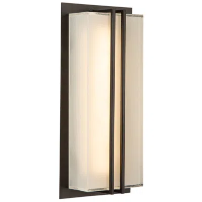 Artcraft Sausalito 15w Led Outdoor Wall Light Black
