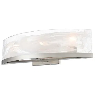 Artcraft Skye 24" Wide Brushed Nickel 3-light Bath Light