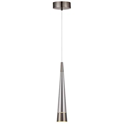 Artcraft Sunnyvale 6" Wide Pearl Black And Smoke Pendant