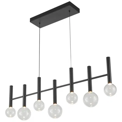 Artcraft Terra 38.5" Wide 7-light Black Pendant