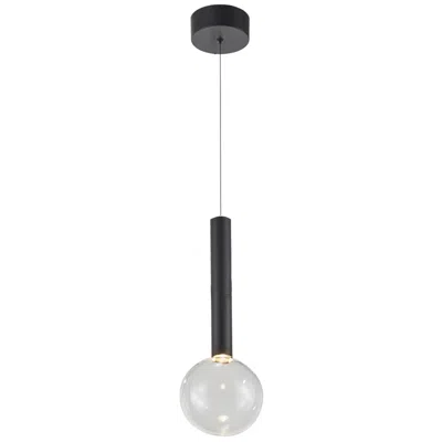 Artcraft Terra 5" Wide Black Pendant In Multi