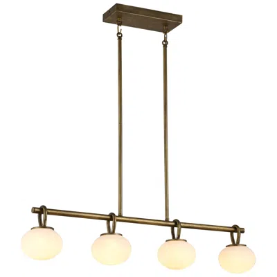 Artcraft Velora 34.5" Wide 4-light Legacy Brass Pendant