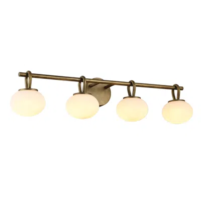 Artcraft Velora 8" High 4-light Legacy Brass Wall Sconce