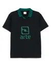 Arte Logo-print T-shirt In Black