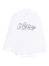 Arte Antwerp 3d-lettering Shirt In White