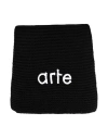 Arte Antwerp Aaron Knit Scarf Man Scarf Black Size - Wool, Polyamide, Tencel, Cashmere In Black