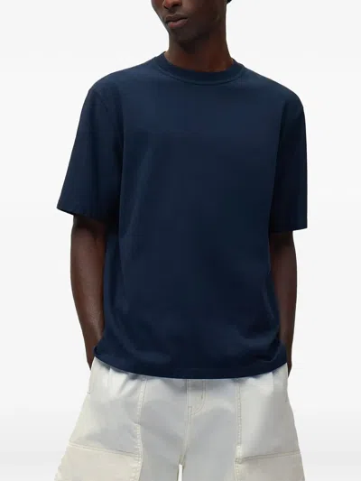 Arte Antwerp Abstract Back Print T Shirt In Black