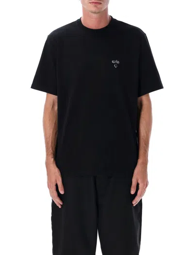 Arte Antwerp Heart Logo T-shirt In Black