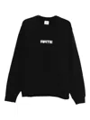 Arte Antwerp Logo-print Sweatshirt In Black