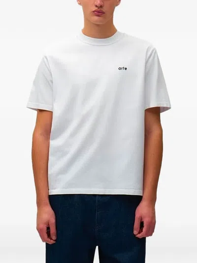 Arte Antwerp Back-poster Graphic T-shirt In White