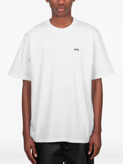 Arte Antwerp Back-graphic T-shirt In White