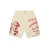 Arte Antwerp Printed Shorts In Beige