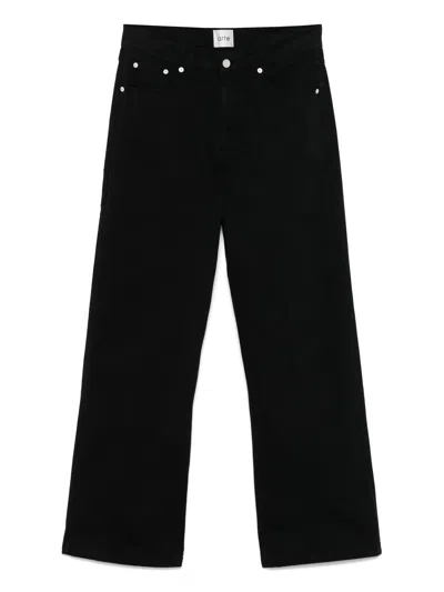 Arte Antwerp Bird Pocket Pants In Black