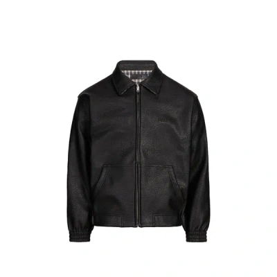 Arte Antwerp Blouson Grainé In Black
