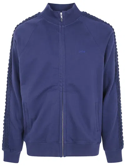 Arte Antwerp "braided" Trackjacket In Blue