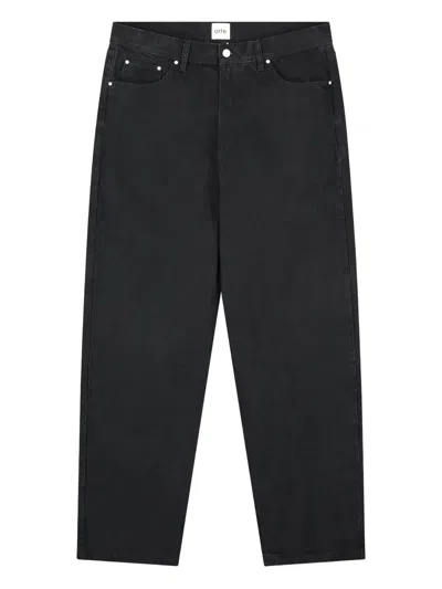 Arte Antwerp Circle Logo Pocket Pants In Black