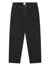 Arte Antwerp Corduroy Tapered-leg Trousers In Black