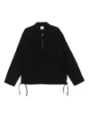 Arte Antwerp Cotton Sweatshirt In Black