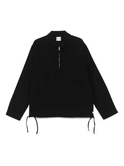 Arte Antwerp Cotton Sweatshirt In Black