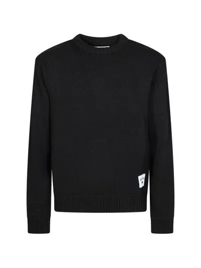 Arte Antwerp Crew-neck Sweater In Black