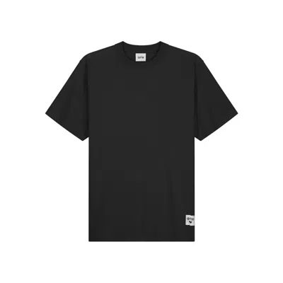 Arte Antwerp Crew-neck T-shirt In Black