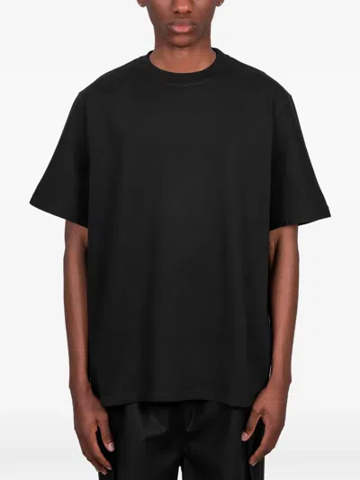 Arte Antwerp Crew-neck T-shirt In Black