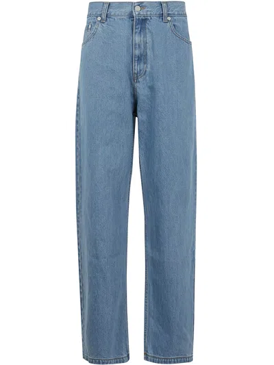 Arte Antwerp Denim Logo Bird Pants By