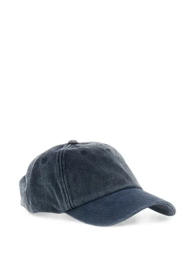 Arte Antwerp Denim Six-panel Cap In Blue