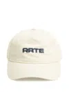 Arte Antwerp Embroidered-logo Baseball Cap In White