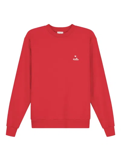 Arte Antwerp Embroidered-logo Sweatshirt