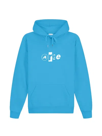 Arte Antwerp Graphic Hoodie In Blue