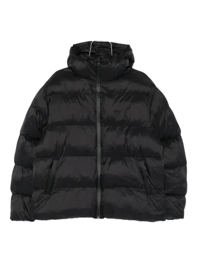 Arte Antwerp Hooded Down Jacket In Black
