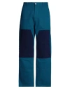 Arte Antwerp Jules Heart Padded Pants Man Denim Pants Deep Jade Size 30 Cotton In Green